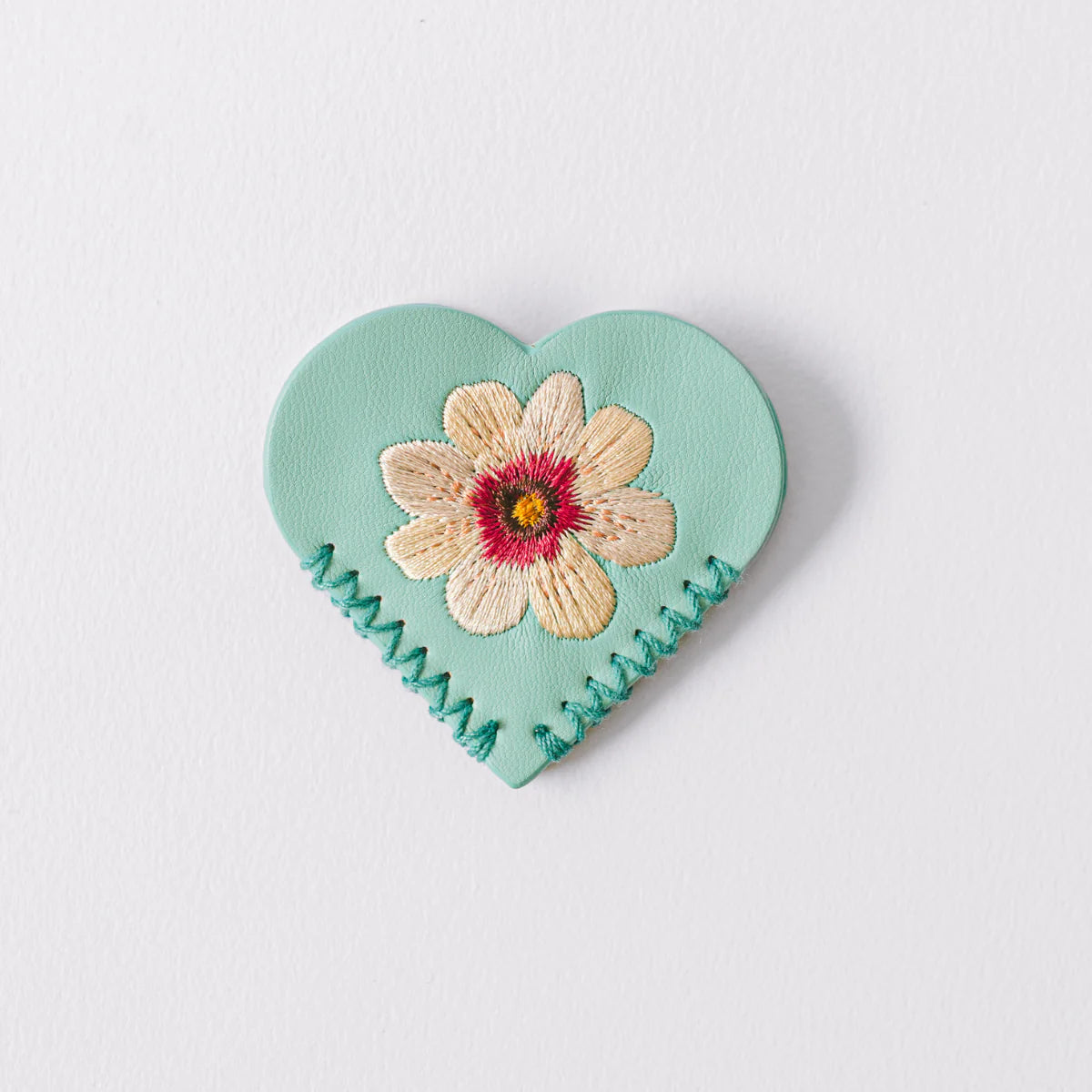 Good Juju Ink Embroidered Hearts Corner Bookmark Set Of 2