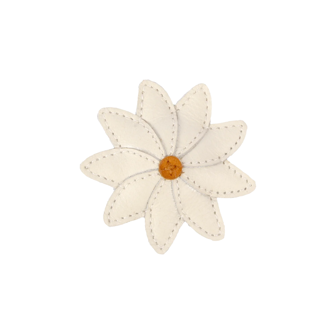 Donsje Zaza Fields Hairclip Daisy - Off White Leather