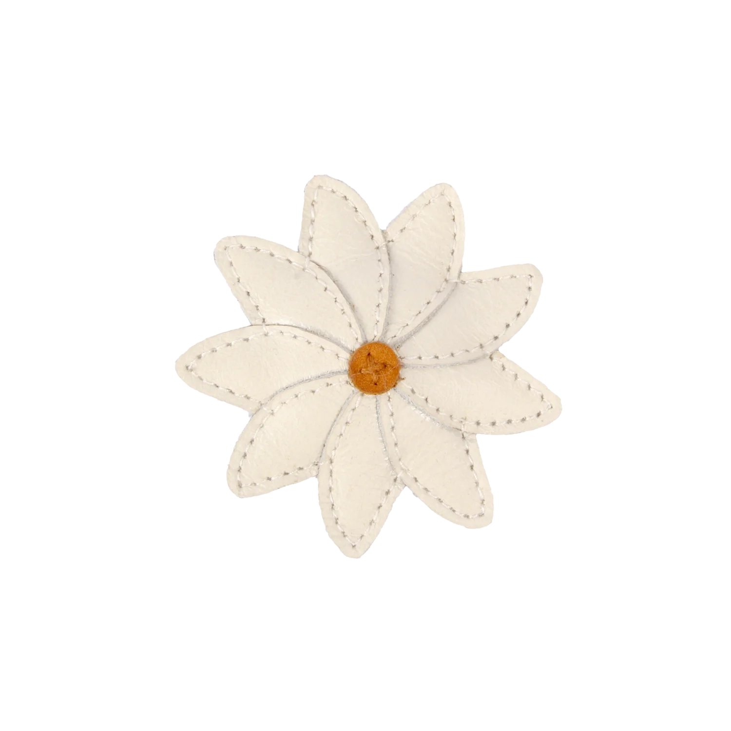 Donsje Zaza Fields Hairclip Daisy - Off White Leather