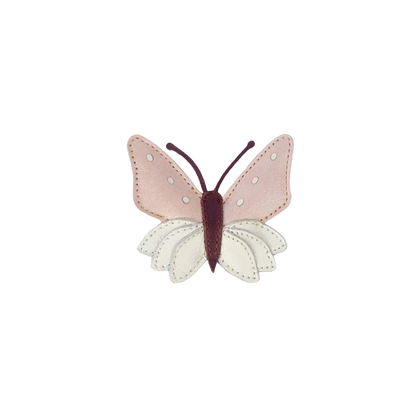 Donsje Zaza Sky Hairclip Butterfly - Powder Metallic Nubuck