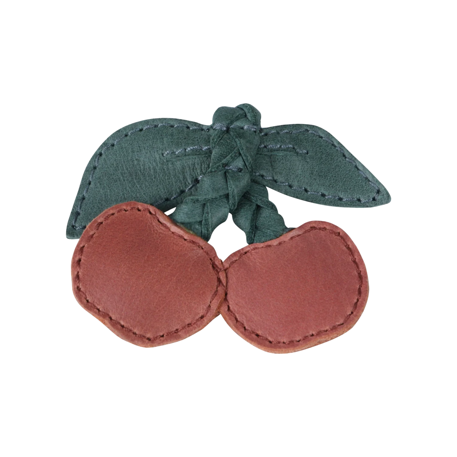 Donsje Nanoe Fruit Hairclip Cherry - Scarlet Classic Leather