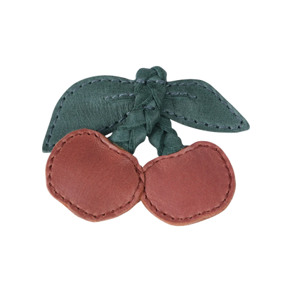 Donsje Nanoe Fruit Hairclip Cherry - Scarlet Classic Leather