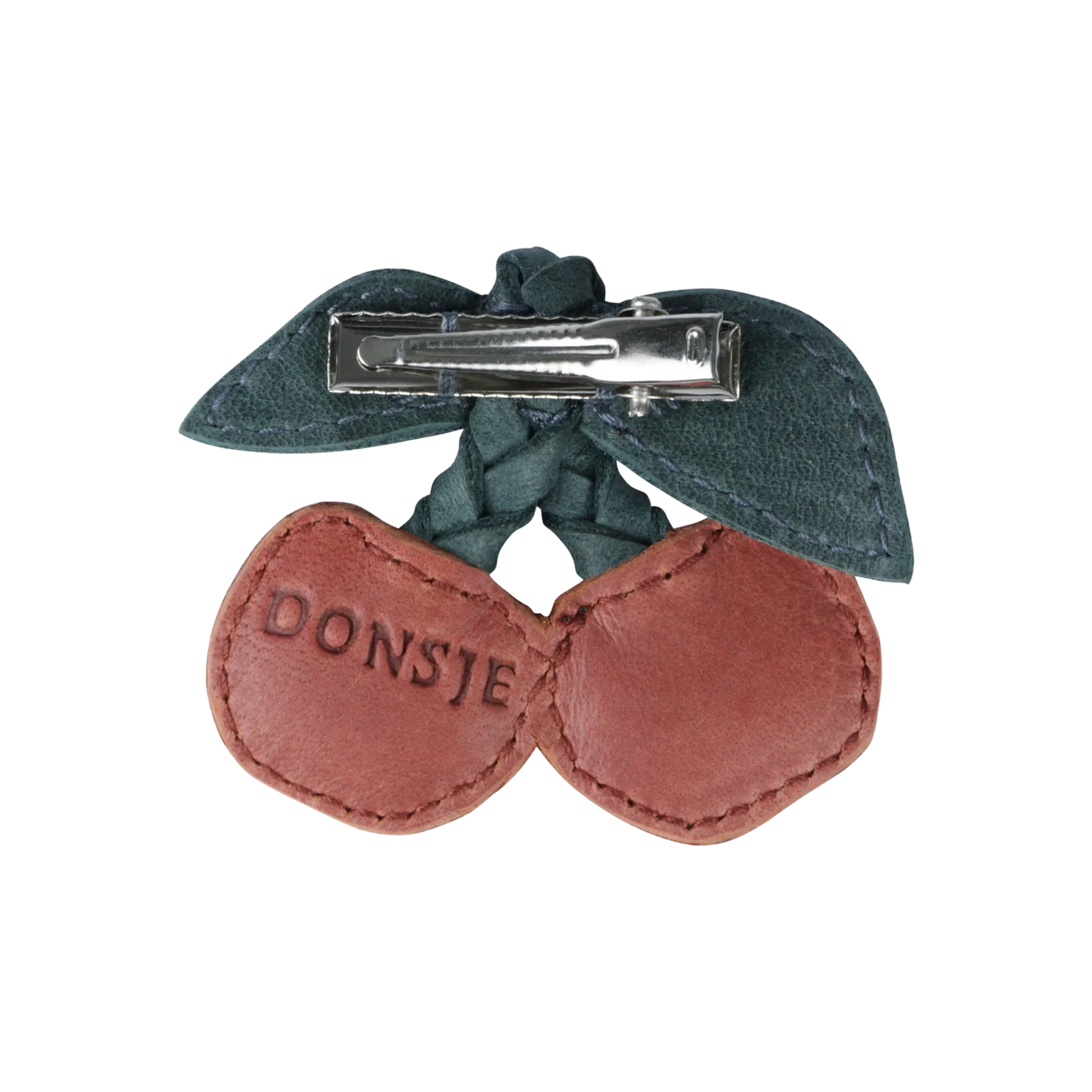 Donsje Nanoe Fruit Hairclip Cherry - Scarlet Classic Leather