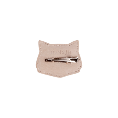 Donsje Josy Classic Hairclip | Cat - Lilac Nubuck