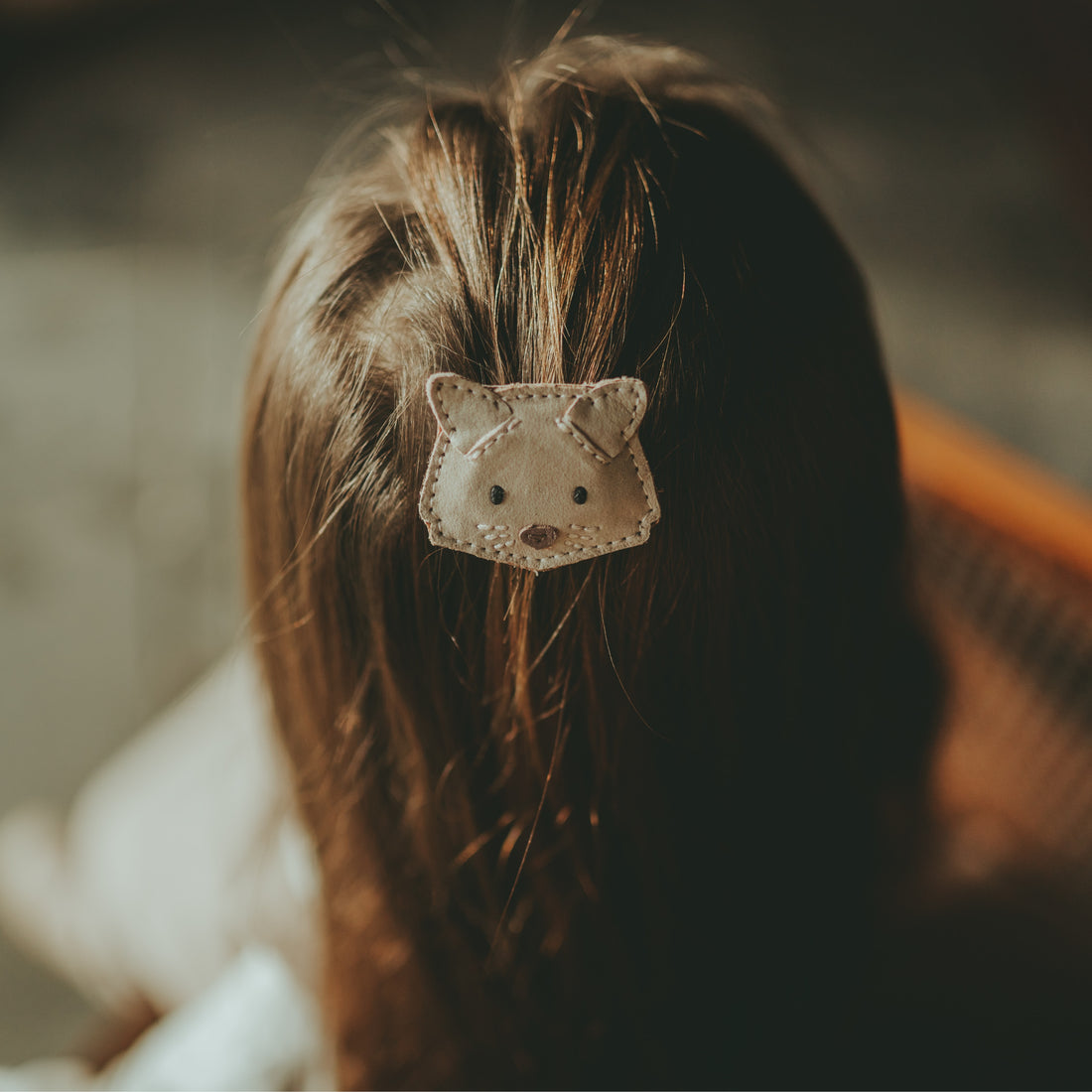 Donsje Josy Classic Hair Tie Cat - Lilac Nubuck