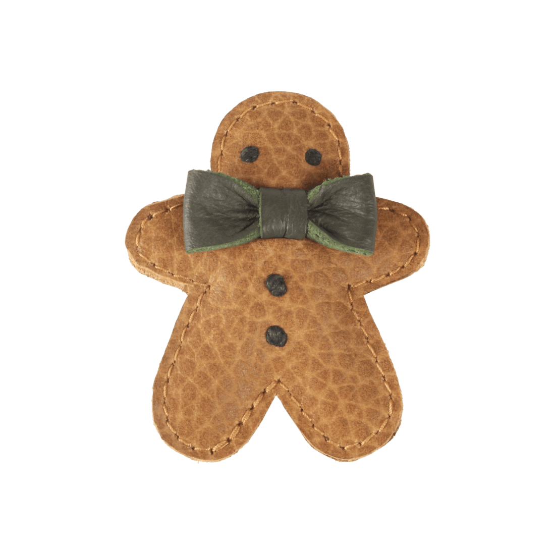 Donsje Wonda Hairclip | Gingerbread - Toast Grain Leather