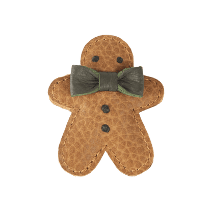 Donsje Wonda Hairclip | Gingerbread - Toast Grain Leather