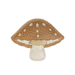 Donsje Mushroom Forest Clip - Toast Grain Leather