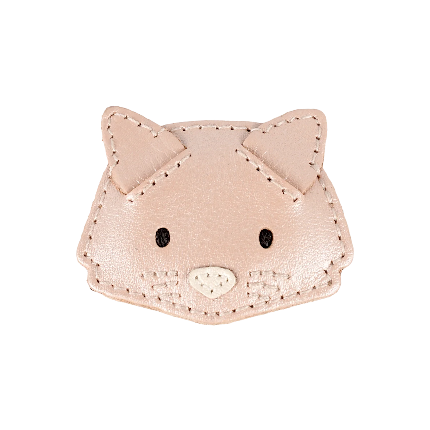 Donsje Blinc Hairclip Cat - Rose Metallic Leather