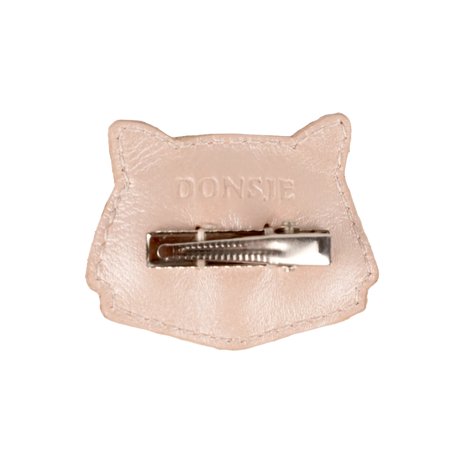 Donsje Blinc Hairclip Cat - Rose Metallic Leather
