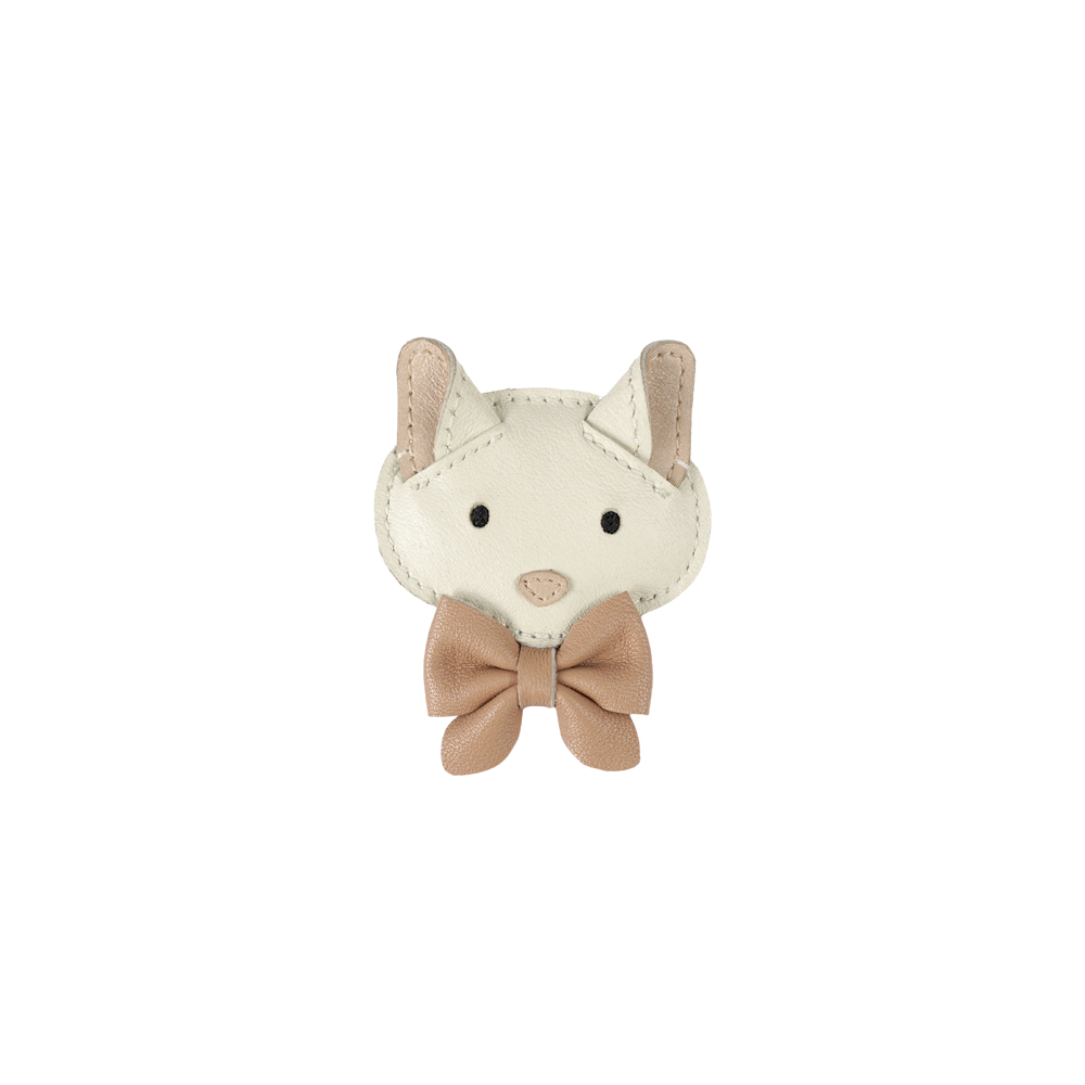 Donsje Pua Clip | Kitten - Off White Leather