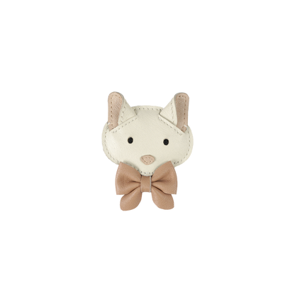 Donsje Pua Clip | Kitten - Off White Leather