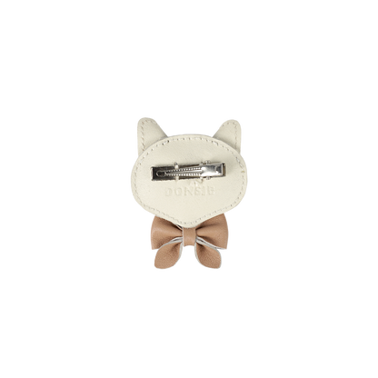 Donsje Pua Clip | Kitten - Off White Leather