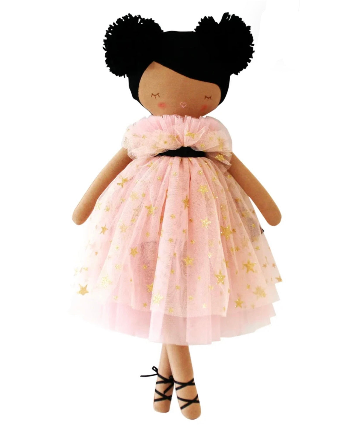 Alimrose Halle Ballerina Doll - Light Brown &amp; Ebony