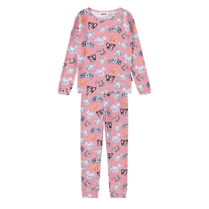 Molo Lue Pajama Set - Itty Britty blush