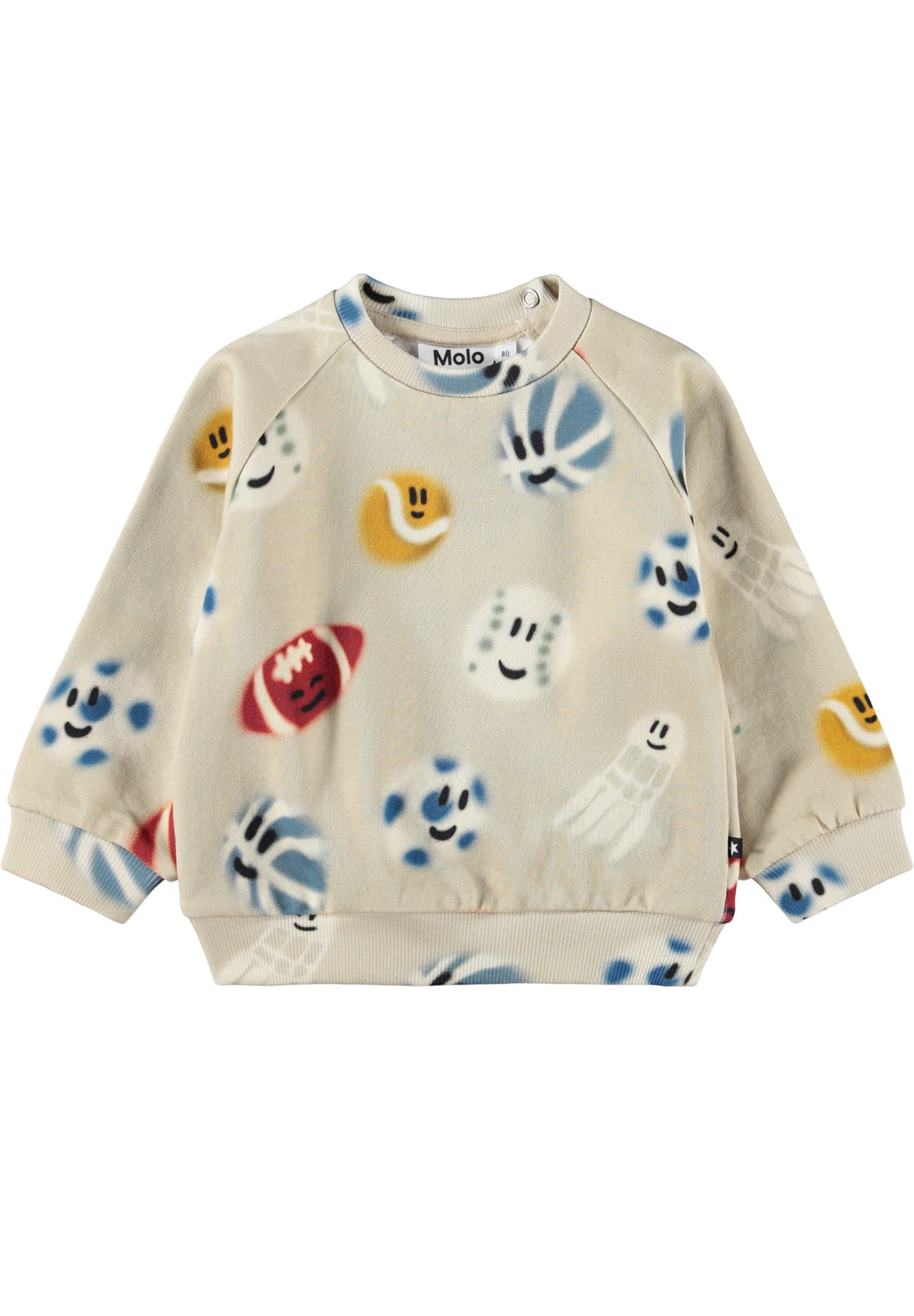 Molo Disc Sweatshirt - Cute Balls