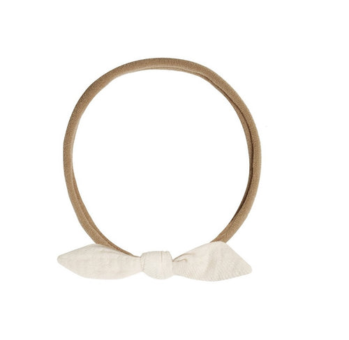 Quincy Mae Little Knot Headband - Natural