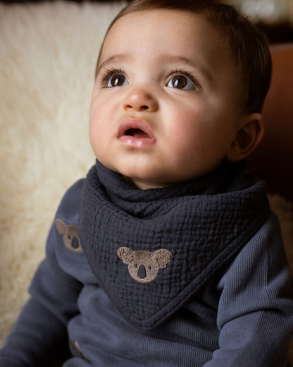 Donsje Bintje Bib | Koala - Blue Marine