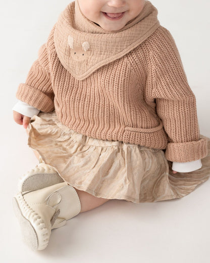 Donsje Bintje Bib | Fluffy Bunny - Rose Mocha