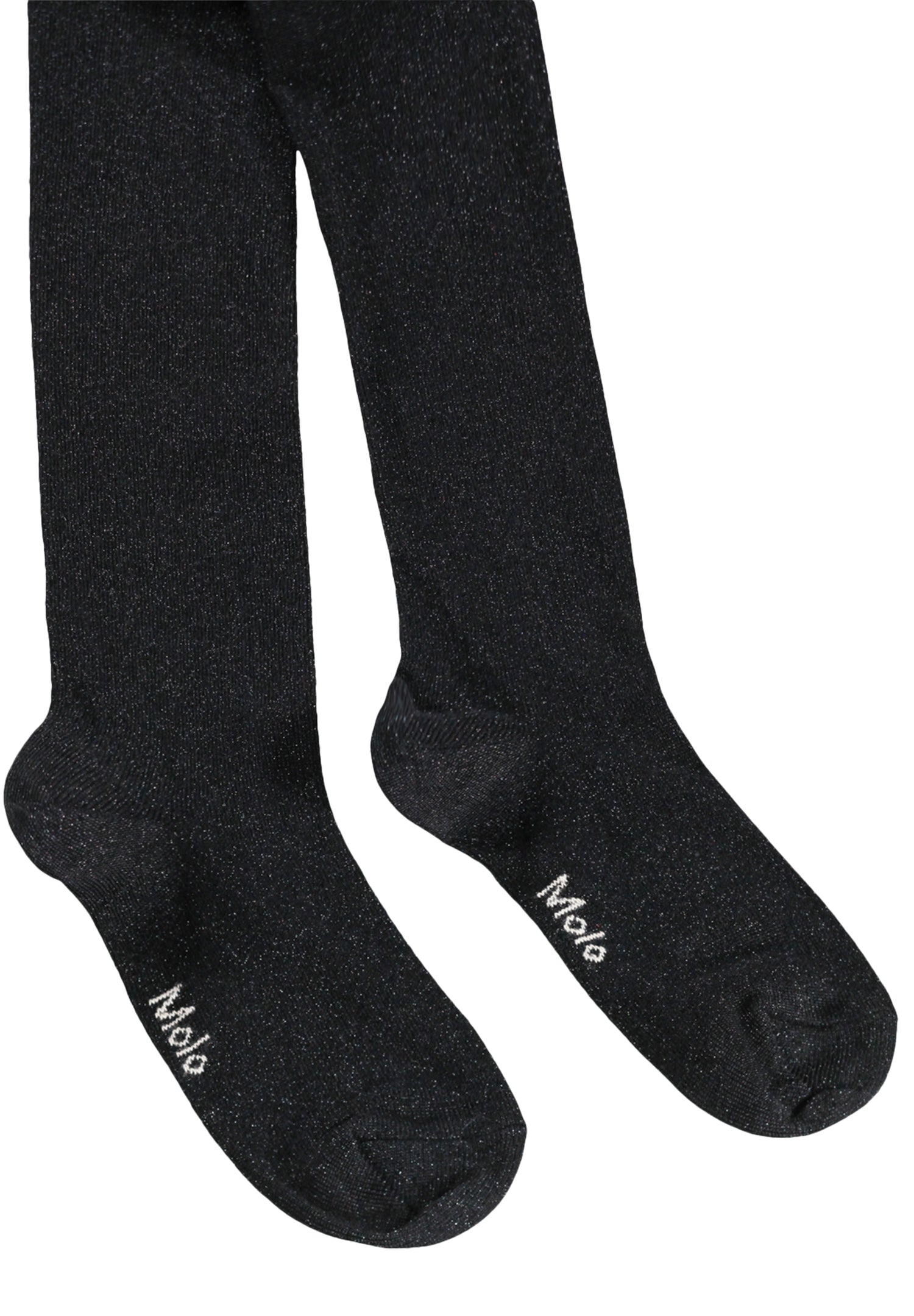 Molo Glitter Tights - Black