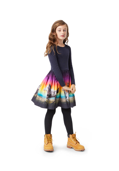 Molo Glitter Tights - Black