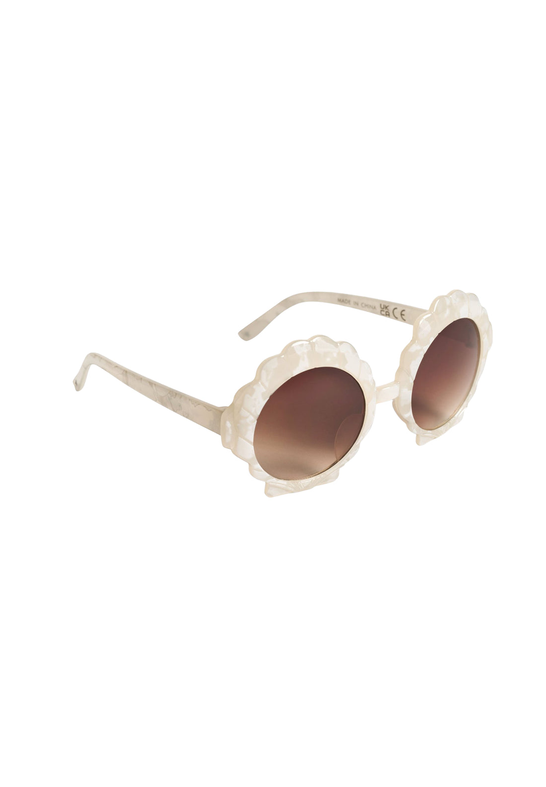 Molo Seashell Sunglasses - Seashell White