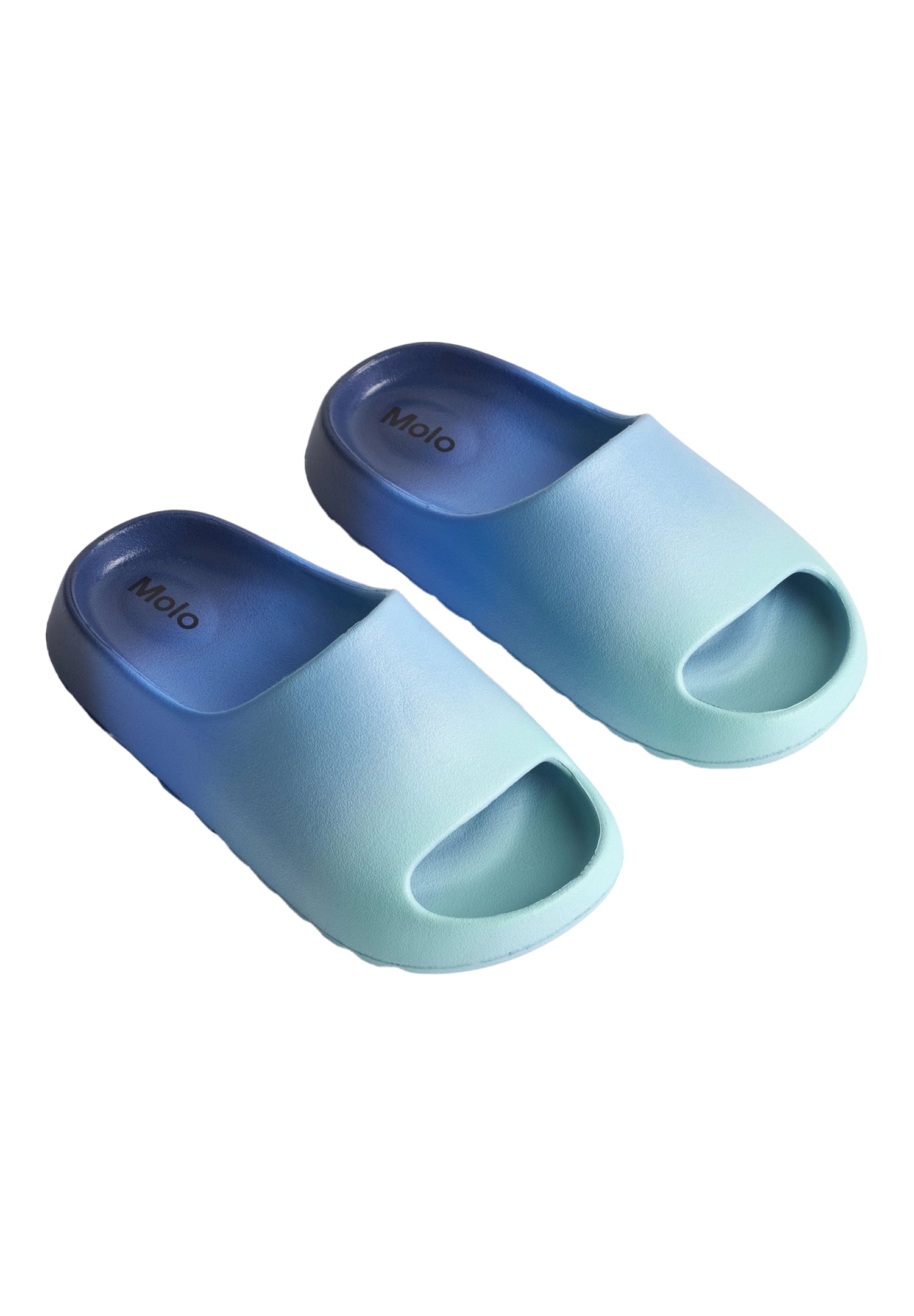 Molo Zion Slide Sandals - Ocean Fade