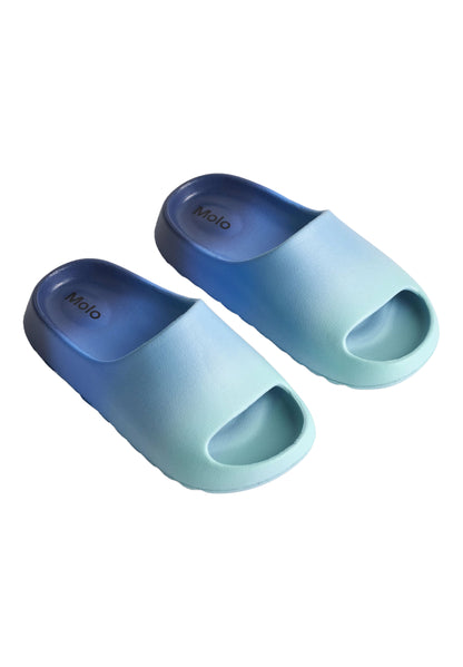 Molo Zion Slide Sandals - Ocean Fade
