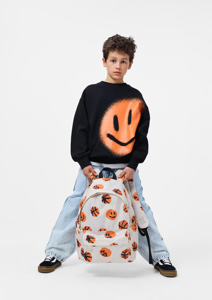 Molo Mio Backpack - Basketballs