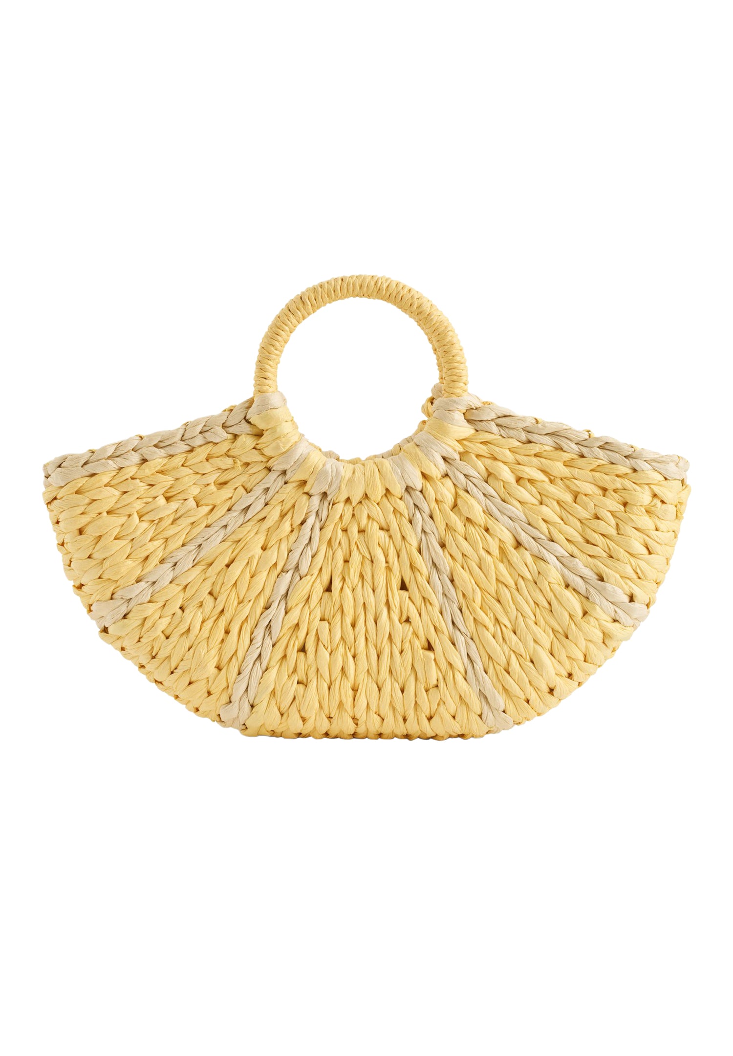 Molo Lemon Straw Bag - Lemon Cake