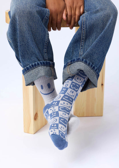 Molo Norman Socks - Blue Dust