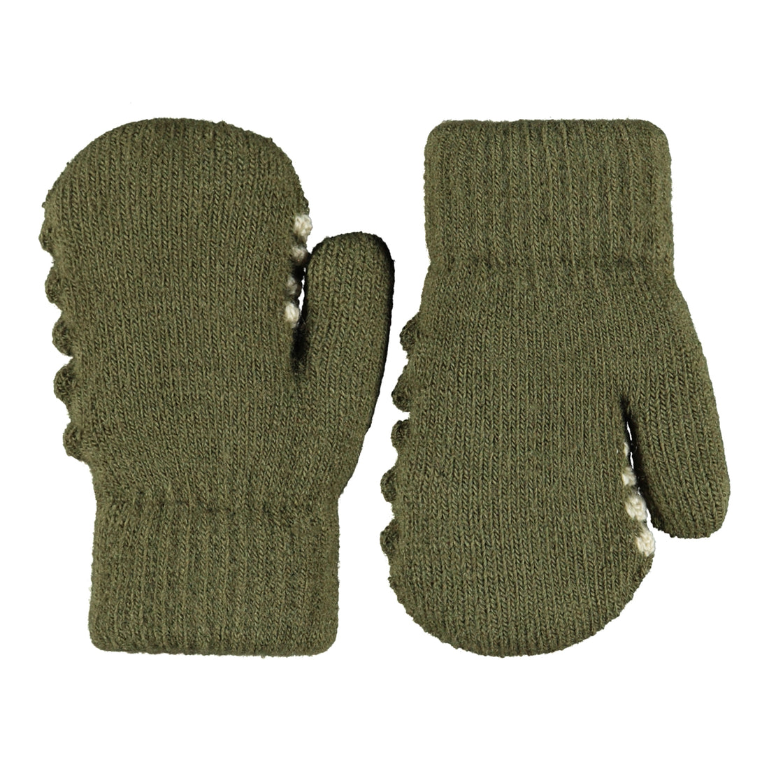 Molo Kenau Mittens - Bark Green