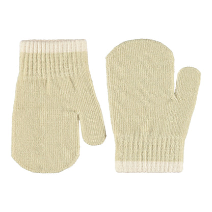 Molo Kenny 2 pack Mittens - White Noise