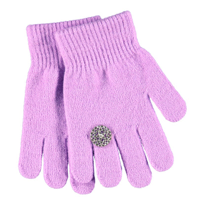 Molo Krystal Gloves - Purple Ray