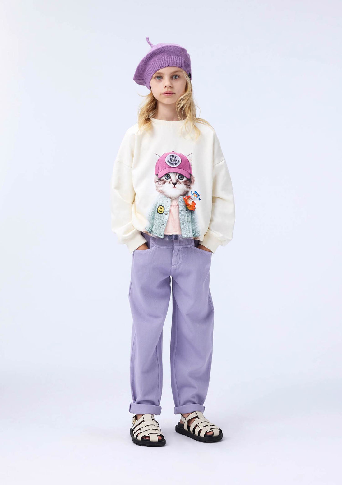 Molo Kaylee Hat - Purple Ray