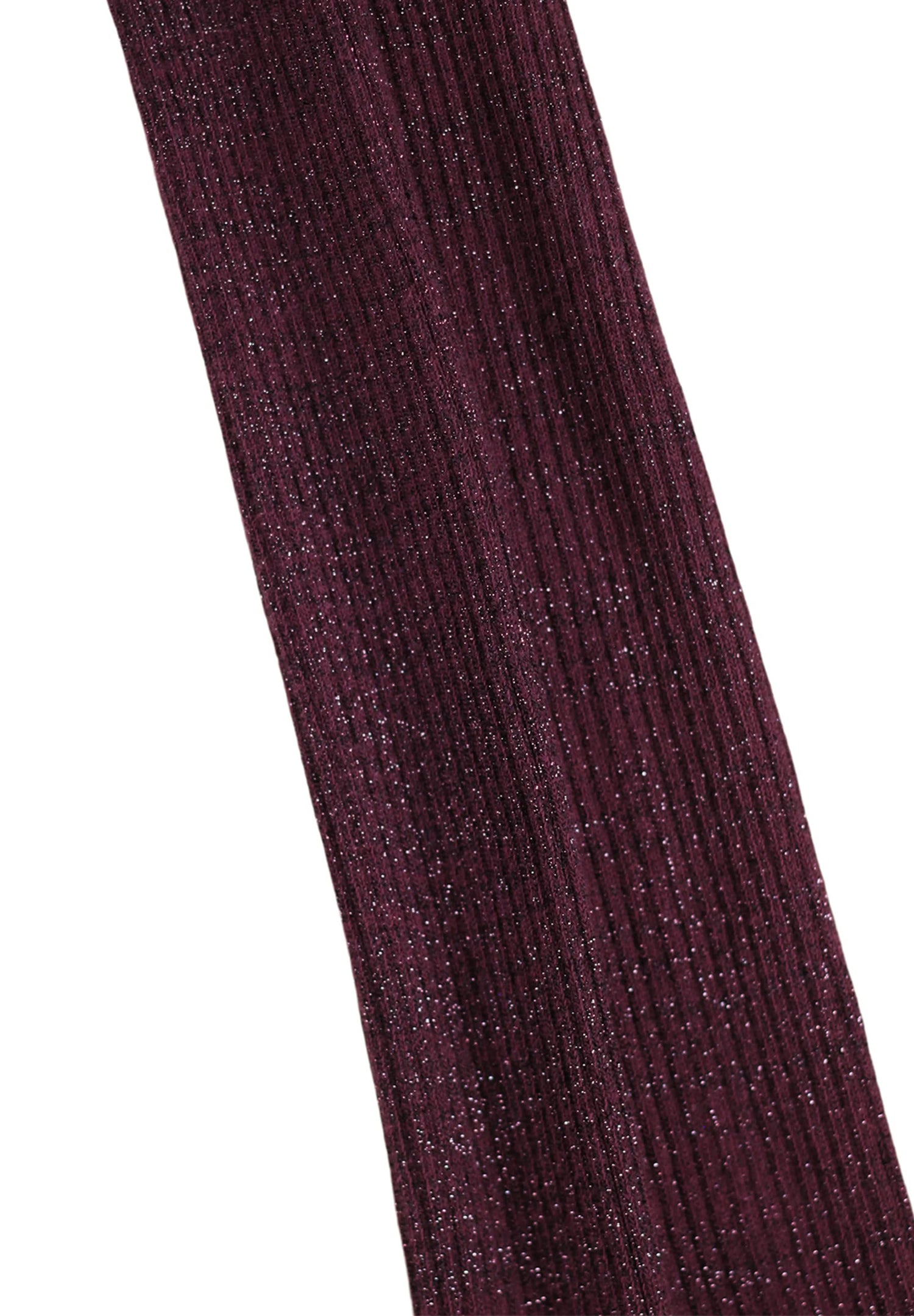 Molo Glitter Rib Tights - Forestberry