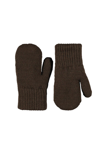 Molo Kenau Mittens - Bark Brown