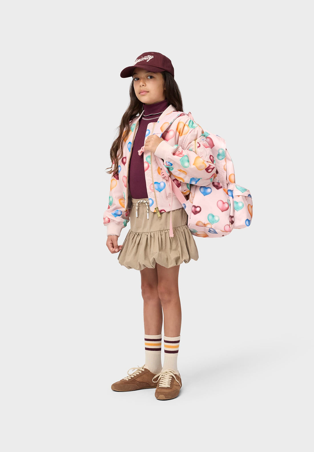 Molo Backpack Mio - Colorful Hearts