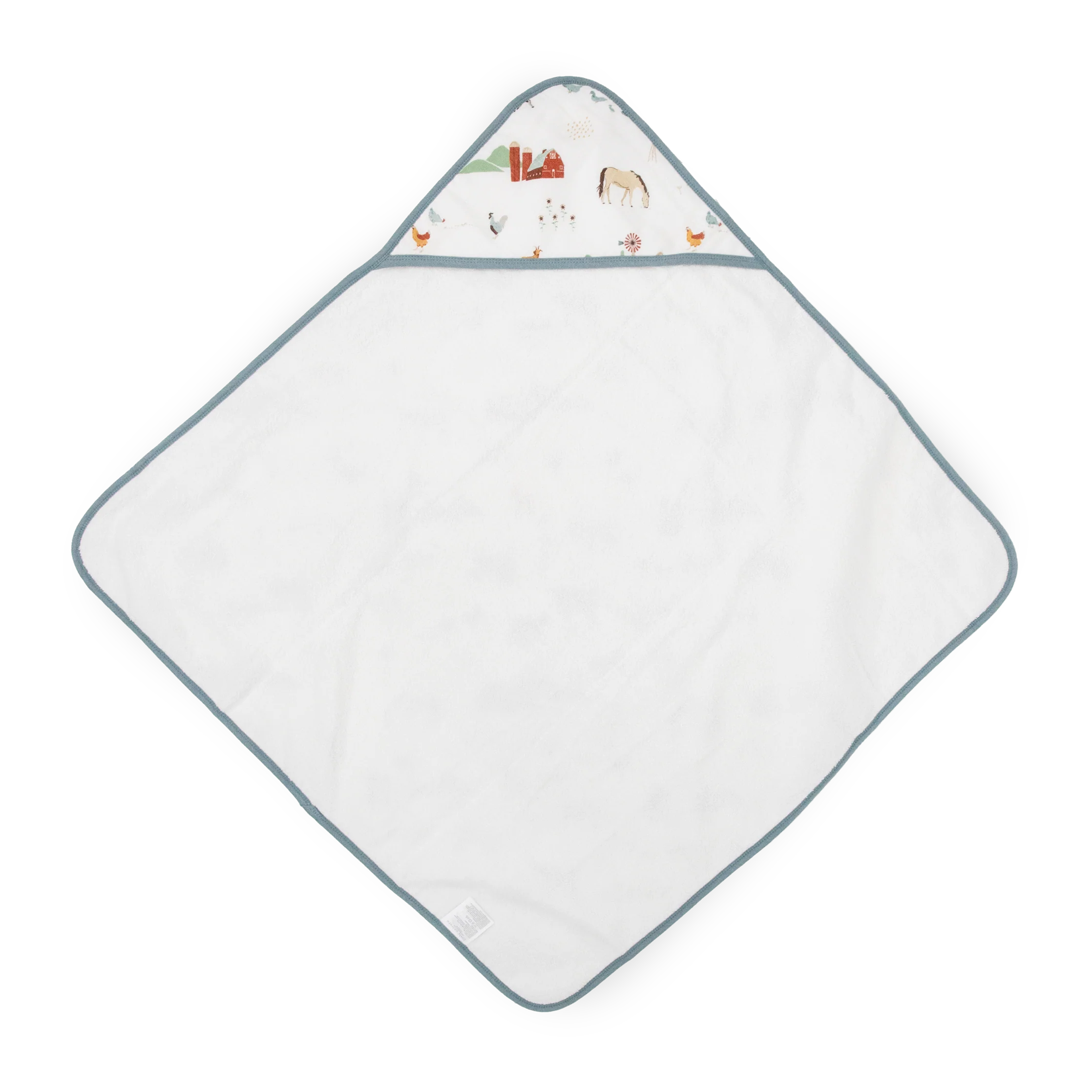 Little Unicorn Infant Hooded Towel - Farmyard