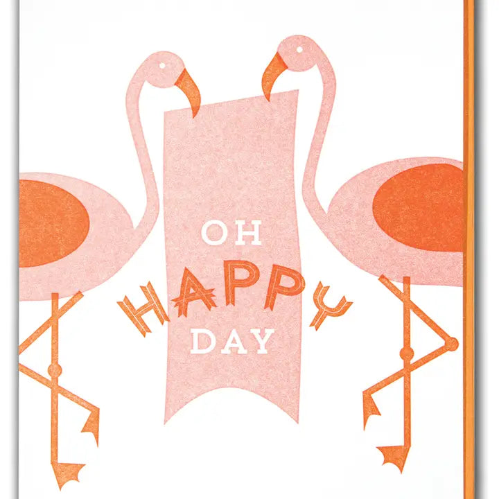Paper Bandit Press Happy Day - Flamingo
