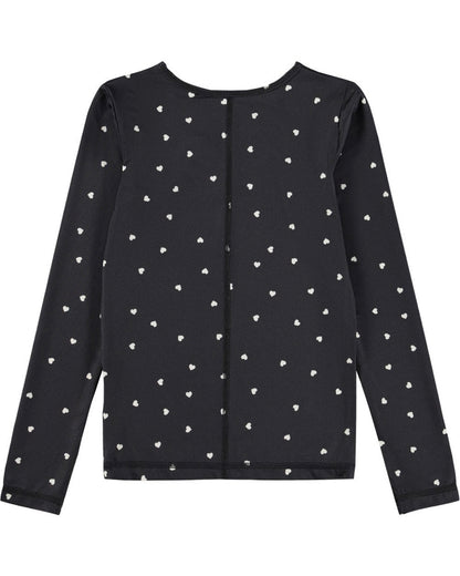 Molo Rasha Long Sleeve Top - Confetti Black