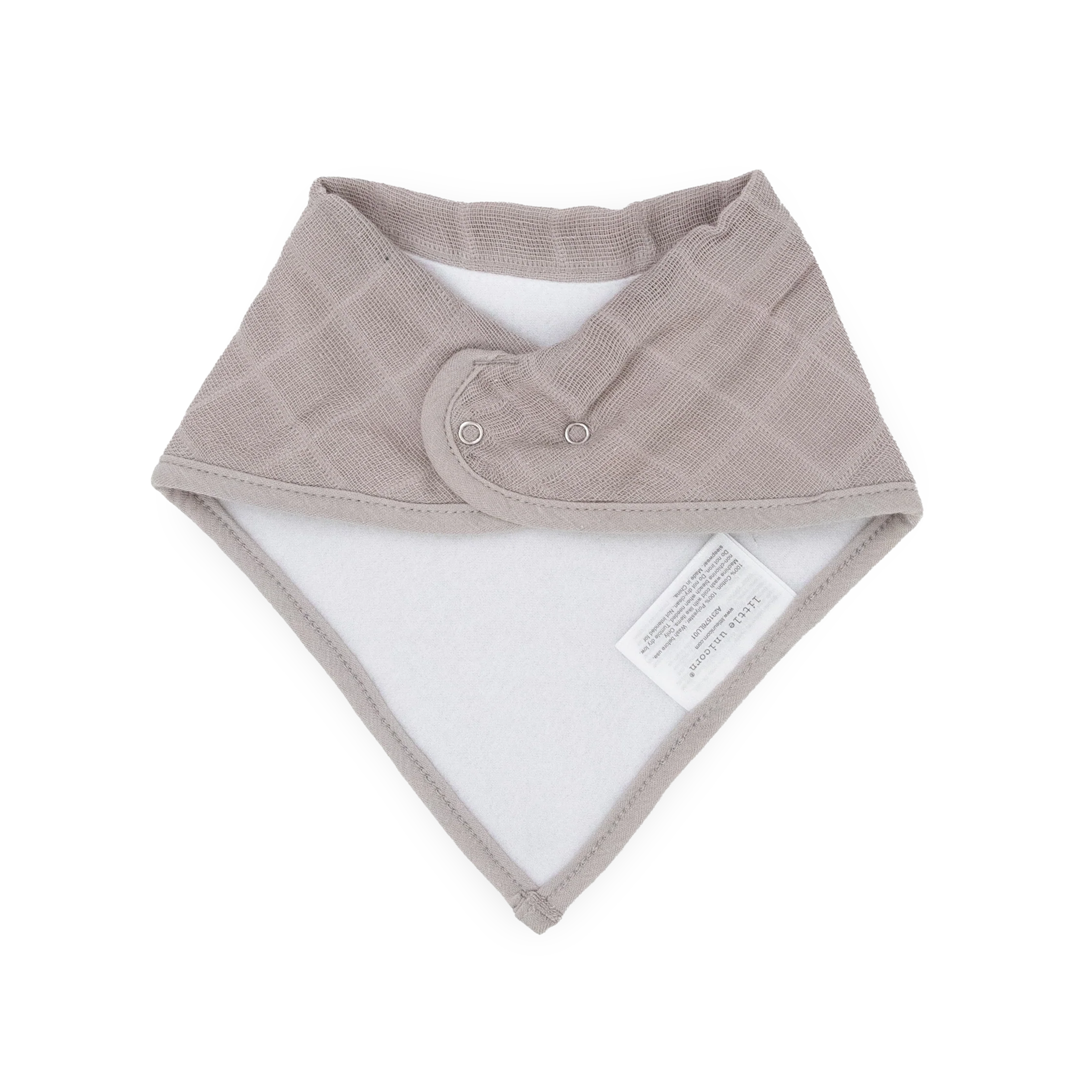 Little Unicorn Cotton Muslin + Fleece Bandana Bib 4 Pack - Planetsry