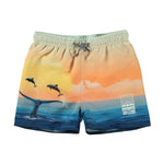 Molo Niko Swim Shorts - Ocean Smile