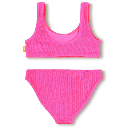 Molo Nola Crepe Bikini - Neon Pink