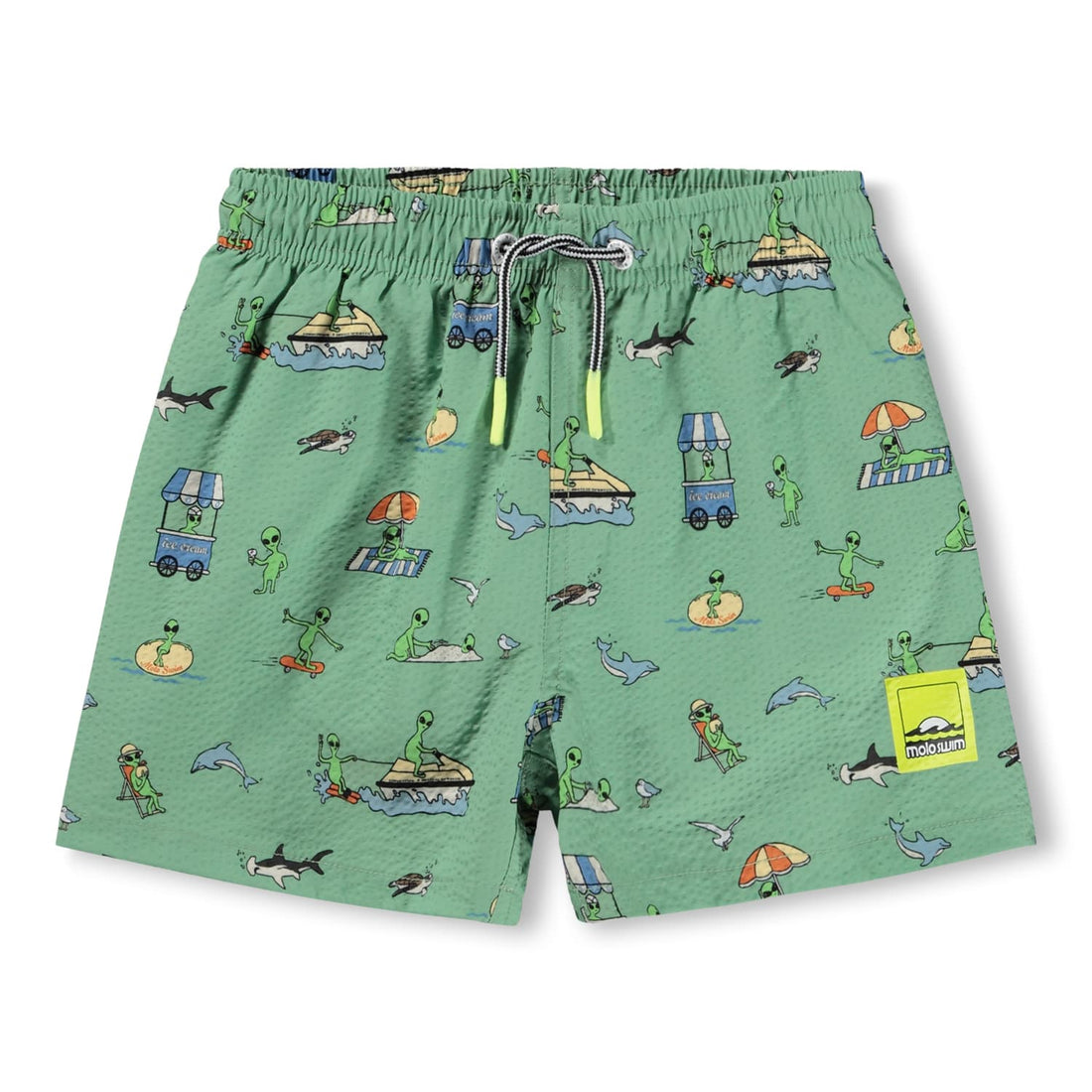 Molo Niko Shorts - Alien Vacation