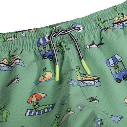 Molo Niko Shorts - Alien Vacation