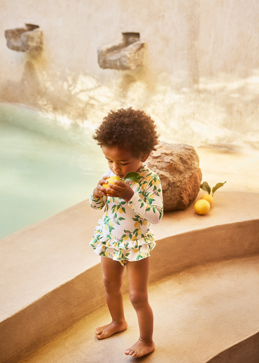 Molo Narice Swimsuit - Mini Citrus