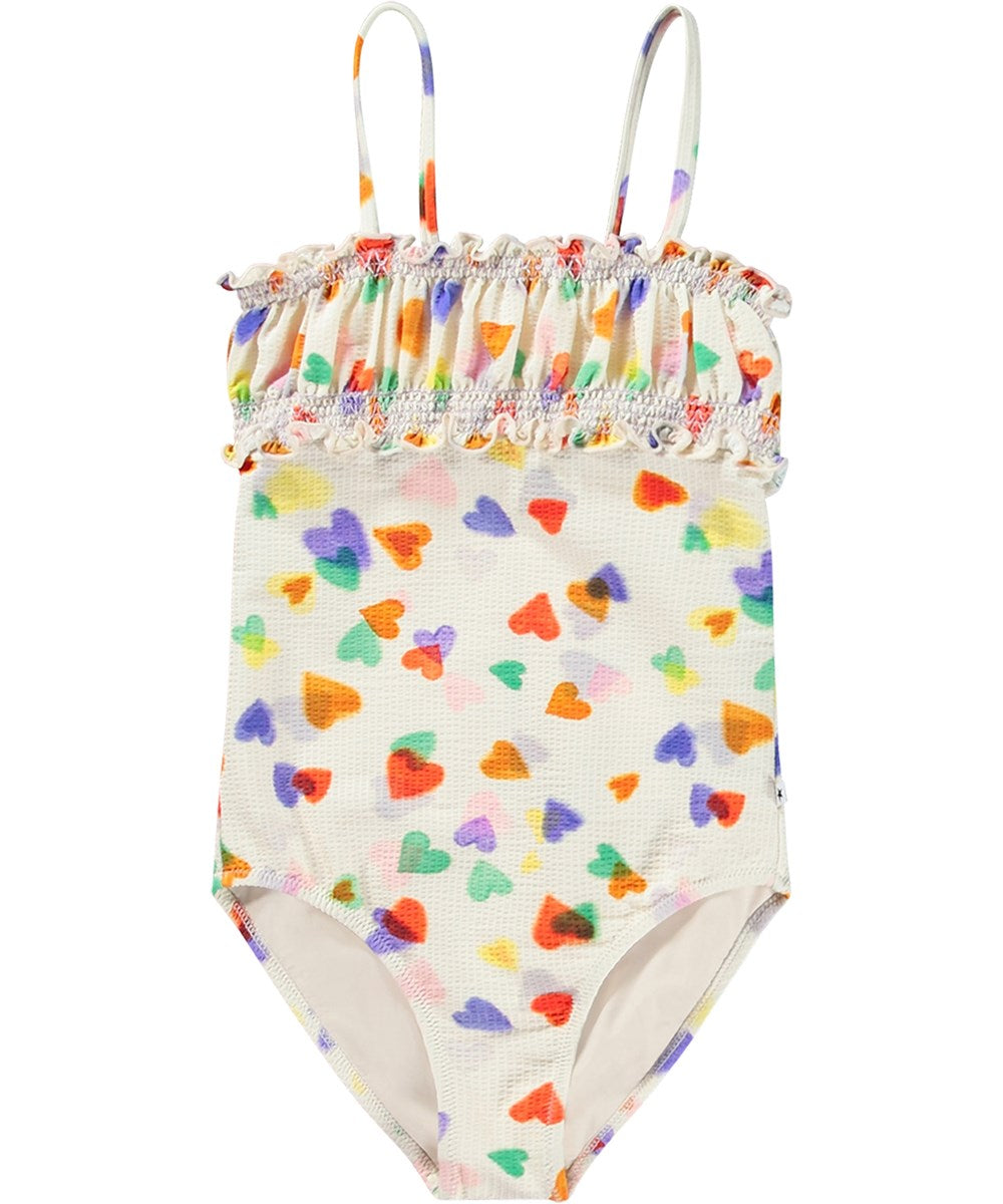 Molo Nella Swimsuit - Rainbow Heart