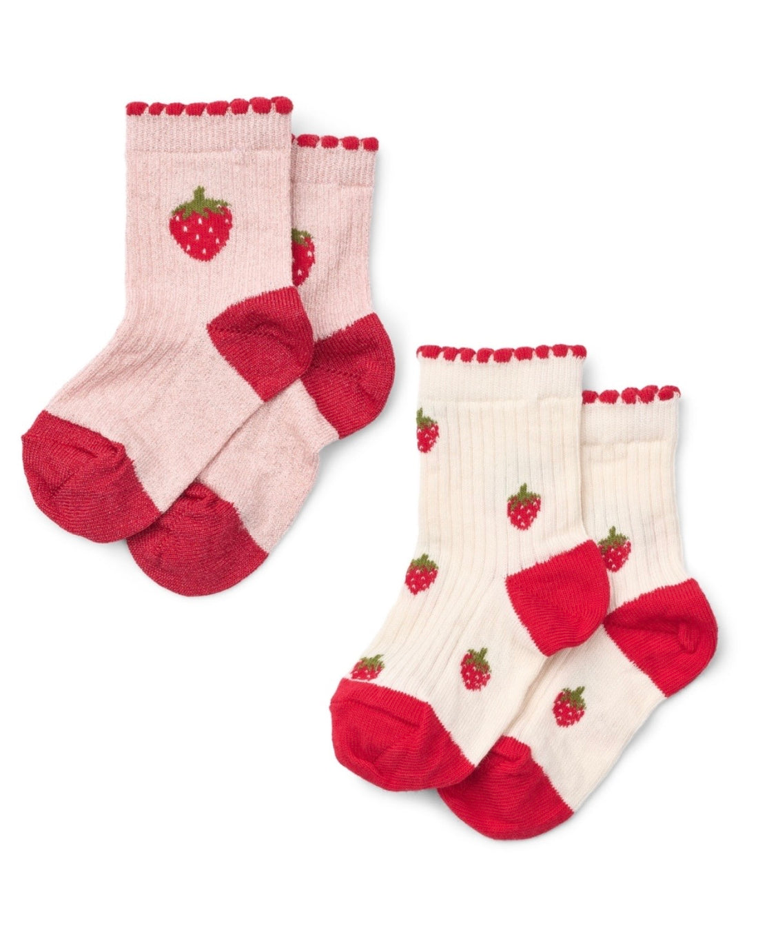 Flöss Vibe Socks 2 Pack - Glitter Berry 2 Pack