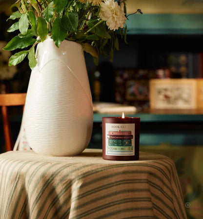 Rifle Paper Co. 9.5 oz Glass Candle - Ladies Night Book Club